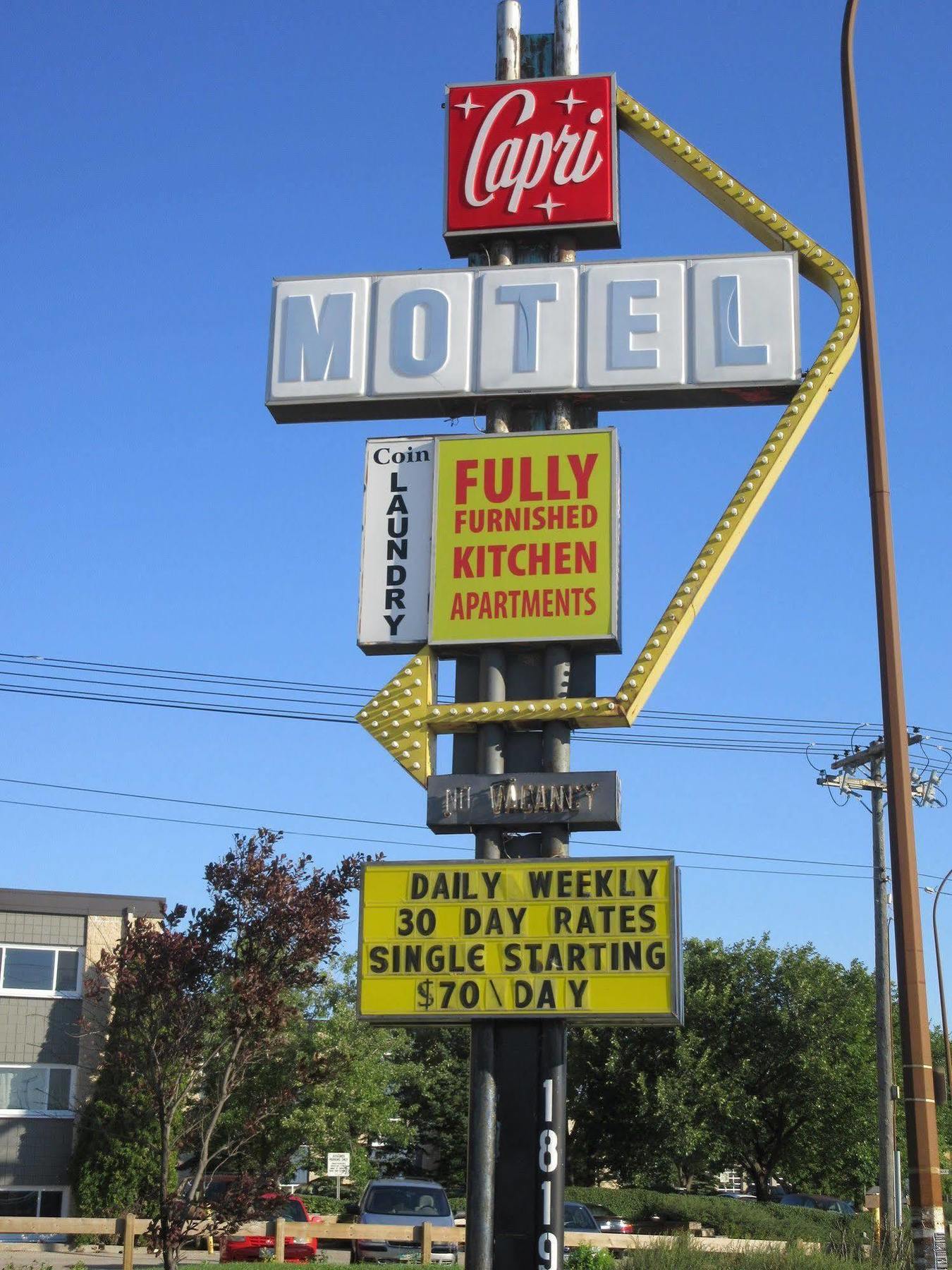 The Capri Motel Виннипег Экстерьер фото